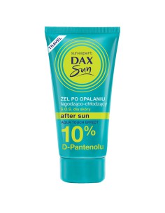 Chłodząco-łagodzący żel po opalaniu 10% D-Pantenol SOS dla skóry Dax Sun Travel 50 ml 5900525059932