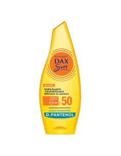 Nawilżająco-regenerująca emulsja do opalania SPF 50 z D-Panetnolem Dax Sun 175 ml 5900525071965
