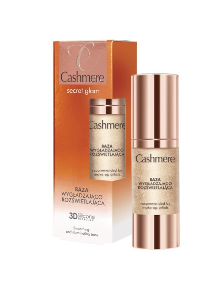 Baza wygładzająco-rozświetlająca pod makijaż Cashmere Secret Glam 30 ml - Kosmetyki do makijażu Baza wygładzająco-rozświetlająca pod makijaż Cashmere Secret Glam 30 ml 5900525031259