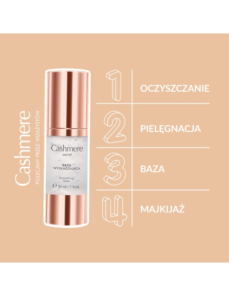 Baza wygładzająca pod makijaż Cashmere Secret 30 ml - Kosmetyki do makijażu Baza wygładzająca pod makijaż Cashmere Secret 30 ml 5900525031006 3