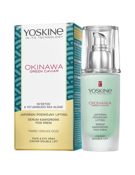Rewitalizujące serum kawiorowe Yoskine Okinawa Green Caviar 30 ml - Kosmetyki do twarzy Rewitalizujące serum kawiorowe Yoskine Okinawa Green Caviar 30 ml 5900525058737