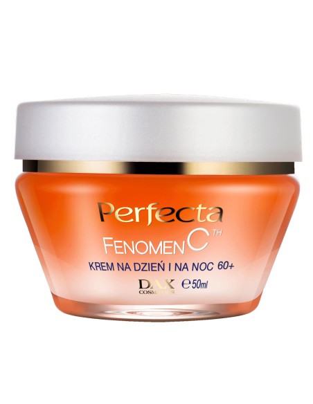 Krem poprawiający owal twarzy na dzień i na noc Perfecta Fenomen C 60+ 50 ml - Kremy do twarzy Krem poprawiający owal twarzy na dzień i na noc Perfecta Fenomen C 60+ 50 ml 5900525044303 2