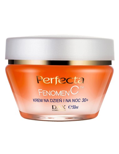 Głęboko nawilżający krem na dzień i noc Perfecta Fenomen C 30+ 50 ml 5900525042200 2