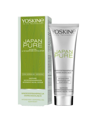 Peeling szafirowy Yoskine Japan Pure 75 ml 5900525076939