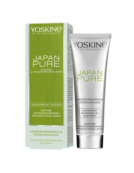 Peeling szafirowy Yoskine Japan Pure 75 ml 5900525076939