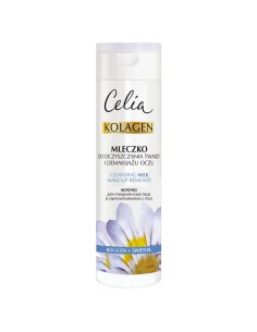 Mleczko do oczyszczania twarzy i demakijażu oczu ze świetlikiem Celia Kolagen 200 ml 5900525054067