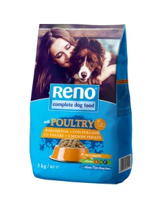 Sucha karma dla psa z drobiem Reno 3kg 5999508134414 2