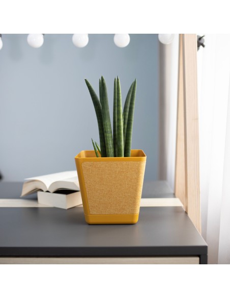 Musztardowa Donica KORA 180x180 + t/k66 Lamela 5900119010141 5