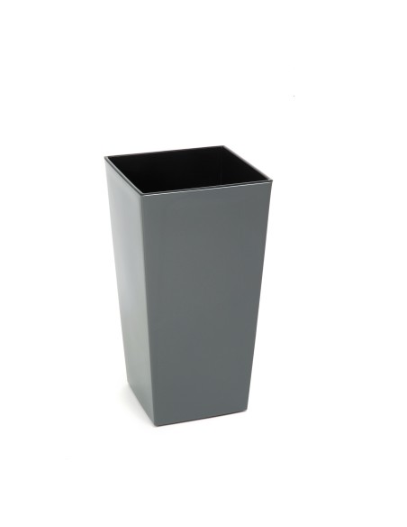 Antracytowa Doniczka FINEZJA 250x250 Lamela 5900119825332 12