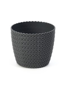 Antracytowa osłonka-doniczka Magnolia 260 Lamela 5900119827350