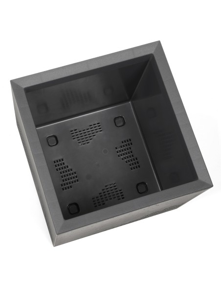 Kwietnik KARO ECO drewniana 400x400 Lamela - Kosze i osłonki na donice Kwietnik KARO ECO drewniana 400x400 Lamela 5900119388844 5