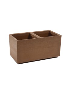 Kwietnik z naturalnego drewna 800x400 Lamela 5900119388851