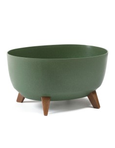 Zielony leśny misa Roma Eco wood owalna 430 Lamela 5900119429240