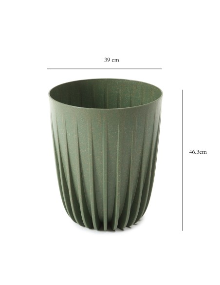 Zielona doniczka MIRA ECO 390 mm Lamela 5900119429417 3