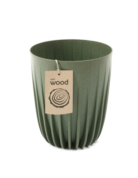 Zielona doniczka MIRA ECO 390 mm Lamela 5900119429417 4