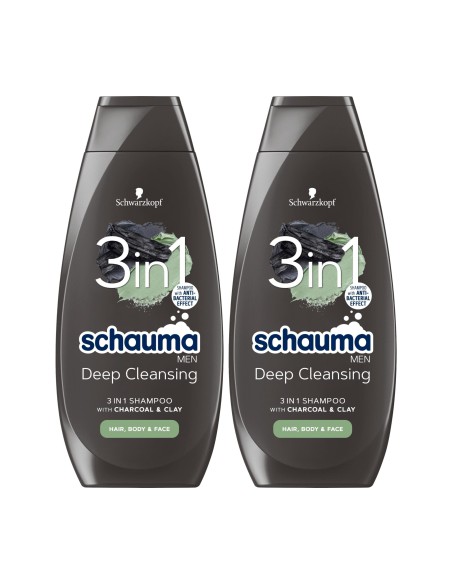 Zestaw szamponów do włosów męskich 6x Schauma 3838824404899 8
