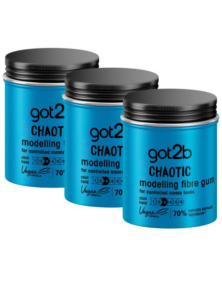 Modelująca guma do włosów do stylizacji got2b 3x100ml 3838824404820 2