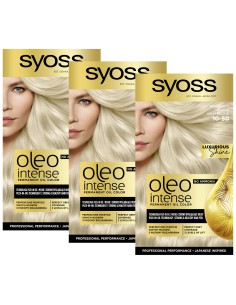 Farba bez amoniaku popielaty blond do włosów Syoss 3x 3838824405605