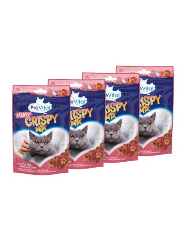 Przysmak drobiowy dla dorosłych kotów PreVital Snack 4x60g 5999566111358 5