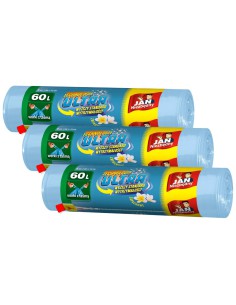 Worki zapachowe 60l z taśmą 60l - 3 rolek Jan Niezbędny 5900536314808