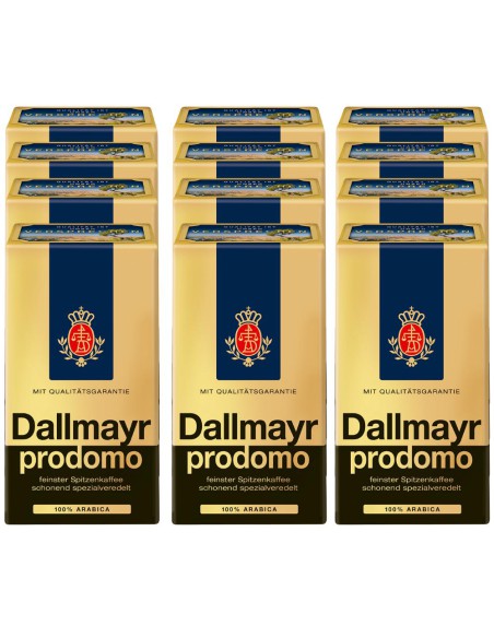 Kawa Prodomo mielona Zestaw 12 x 500g Dallmayr 4008167103790 5