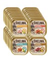 Zestaw pasztetów bez zbóż Shelma Alucup 48x100g
