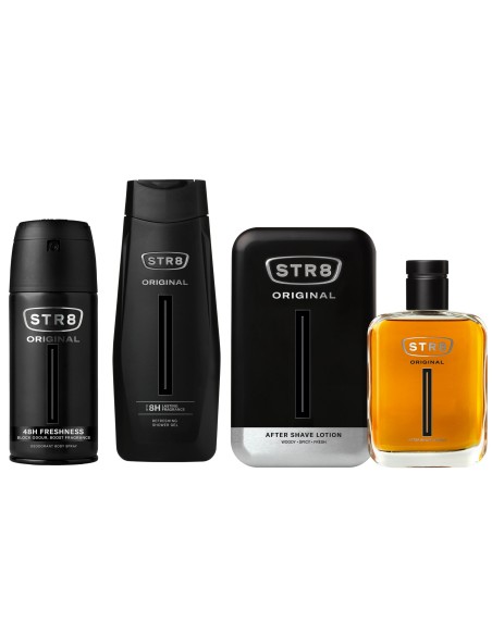 Kosmetyczny zestaw dla mężczyzn Woda po goleniu + Dezodorant + Żel pod prysznic 5201314153528 16
