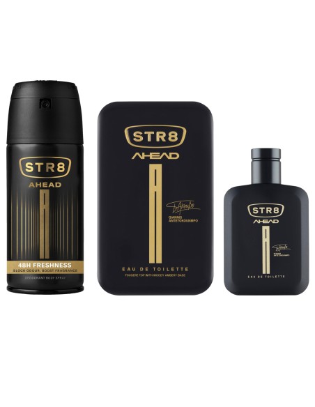 Zestaw: woda toaletowa + dezodorant zestaw STR8 Ahead 5201314107163 13
