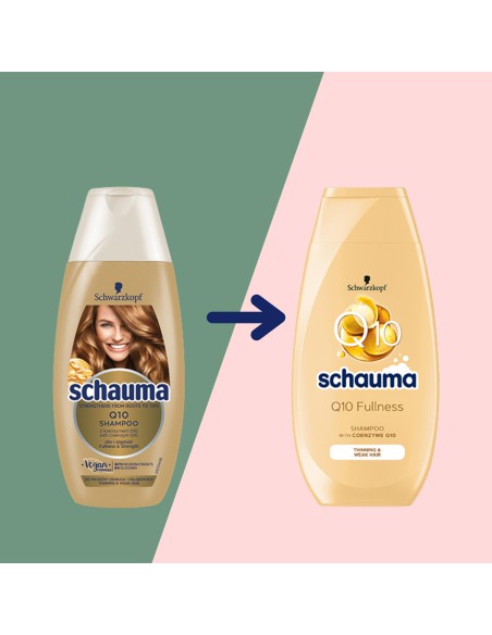 Wzmacniający szampon Q10 Schauma, 3x 3838824406244 4