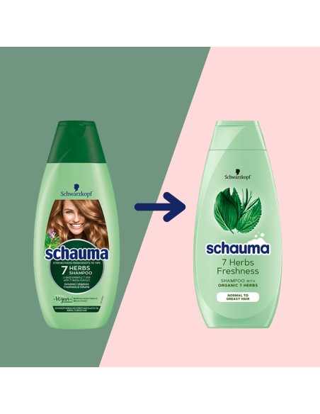 Szampon dla włosów przetłuszczających się Schauma x6 3838824413259 6
