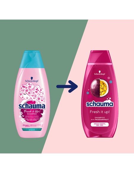 Szampon dla włosów przetłuszczających się Schauma x6 3838824413259 7