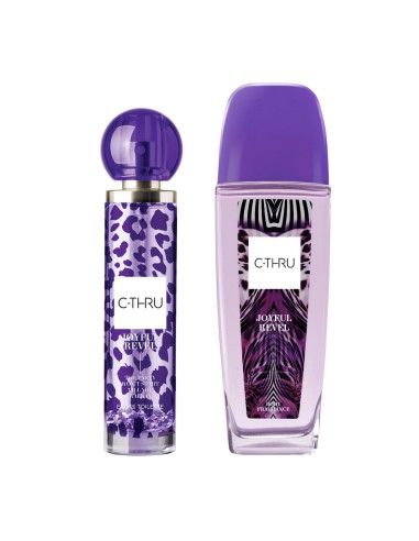 Zestaw woda toaletowa i dezodorant atomizer Joyful Revel C•THRU 50 ml + 75 ml 5201314113348 5