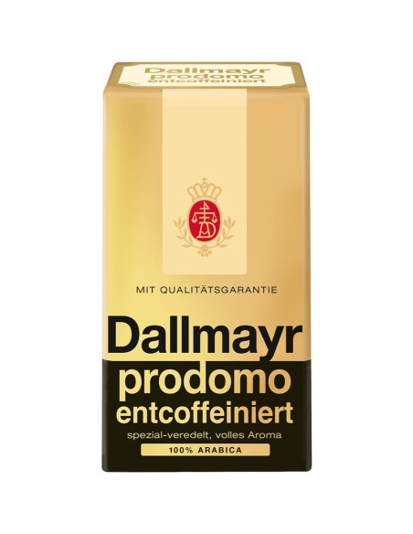 Mielona kawa bezkofeinowa Zestaw 3 x 500g Dallmayr Prodomo - Kawa mielona Mielona  kawa bezkofeinowa Zestaw 3 x 500g Dallmayr Prodomo 4008167113713 12