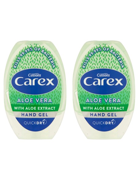 Odświeżający żel do rąk 2x 50ml Carex 5900998007447 2