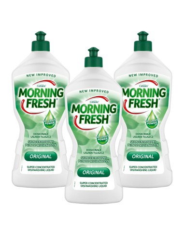 Miętowy płyn do naczyń 3x 900 ml Morning Fresh 5000101509674