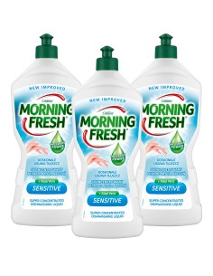 Delikatny płyn do naczyń Sensitive Morning Fresh 900ml 3 sztuki 5000101509735