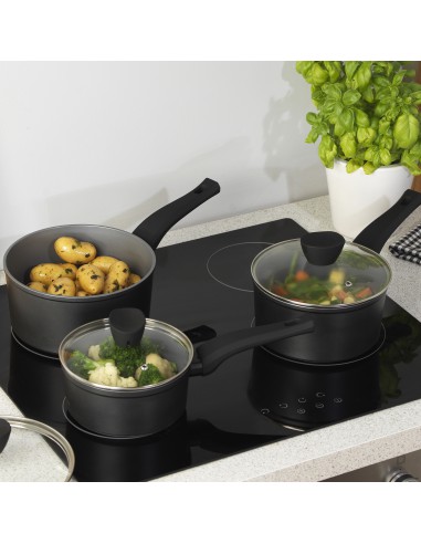 Zestaw patelnia garnek wok rondel Russell Hobbs Pearlised 11el 5054061314540 13