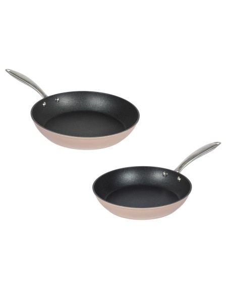 Zestaw 2 patelni Salter Metallic Champagne 5054061194487