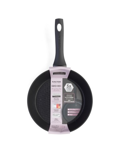 Zestaw 2 patelni Salter Geo Hex 5054061356304 2