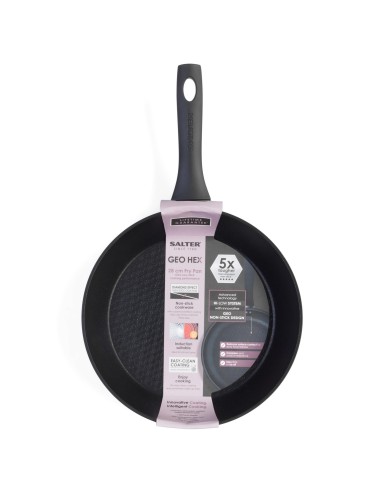 Zestaw 2 patelni Salter Geo Hex 5054061356304 3