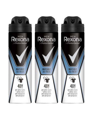 Zestaw długotrwałych antyperspirantów REXONA 150 ml 3 sztuki 8717644644362