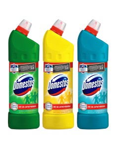 Mix płynów Domestos 3x750ml 5996037079780
