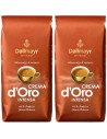 Zestaw Crema d'Oro Intensa kawa ziarnista 2 x 1kg Dallmayr 