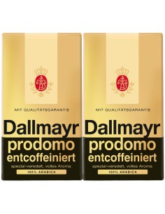 Kawa mielona bezkofeinowa Zestaw 2 x 500g Dallmayr Prodomo 4008167113713