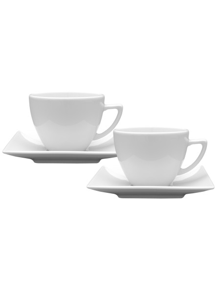 Zestaw 2x filiżanka 280ml ze spodkiem Lubiana Classic 5900245302592