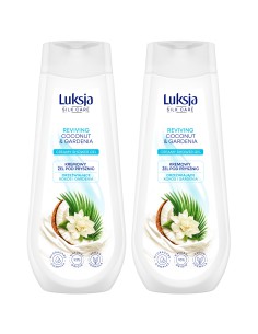 Żel kokosowy pod prysznic 2x 500ml Luksja 5900536348964
