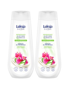 Aloesowe żele pod prysznic Luksja 2x500ml 5900536348988