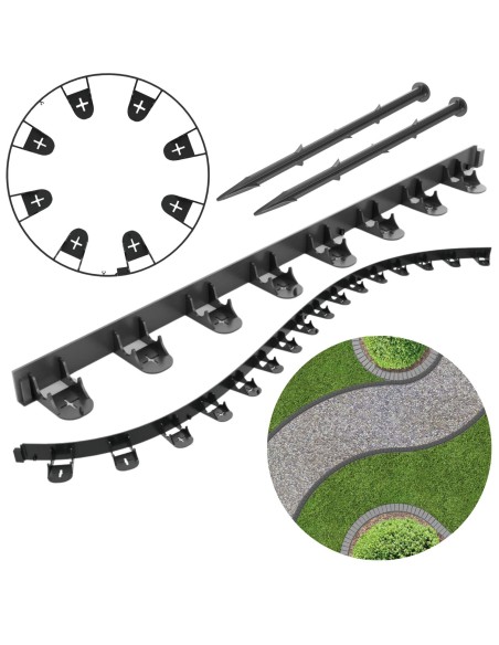 Obrzeże 30m + kotwy 40 szt. Cellfast 5907553506162