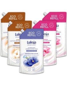Zestaw mydeł w płynie 5x500ml Luksja Creamy & Soft 5900536349206