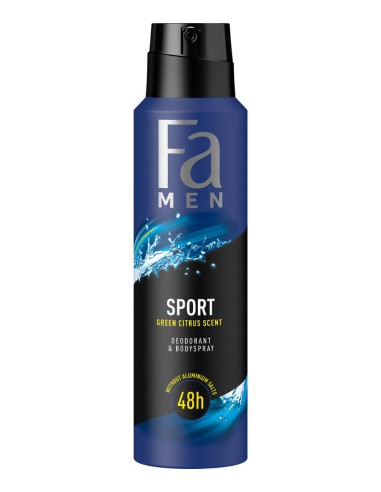 Dezodorant Fa Sport dla mężczyzn cytrusy 150ml - Dezodoranty i wody toaletowe